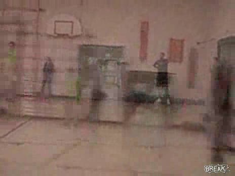 Girl Hit by Dodgeball